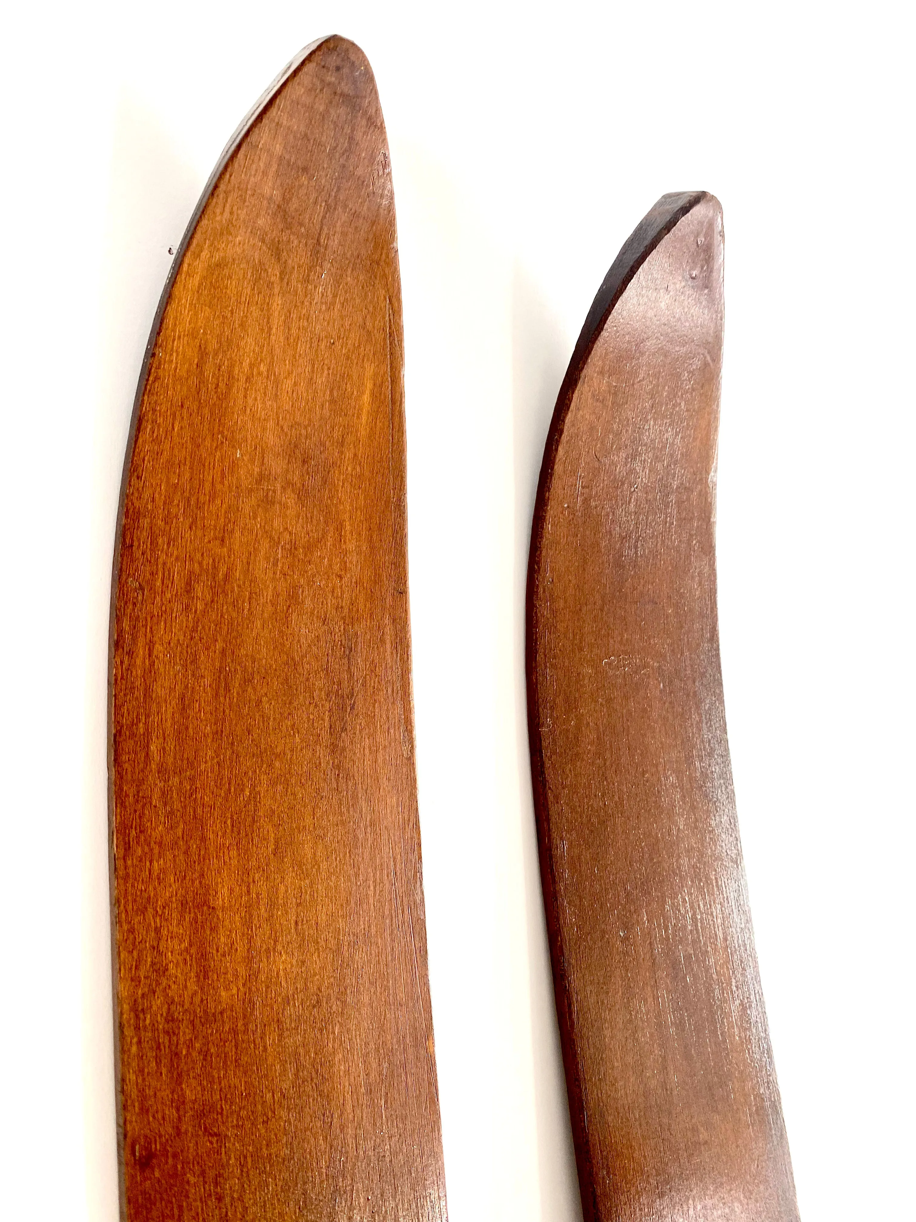 Wooden Montgomery Ward Skis