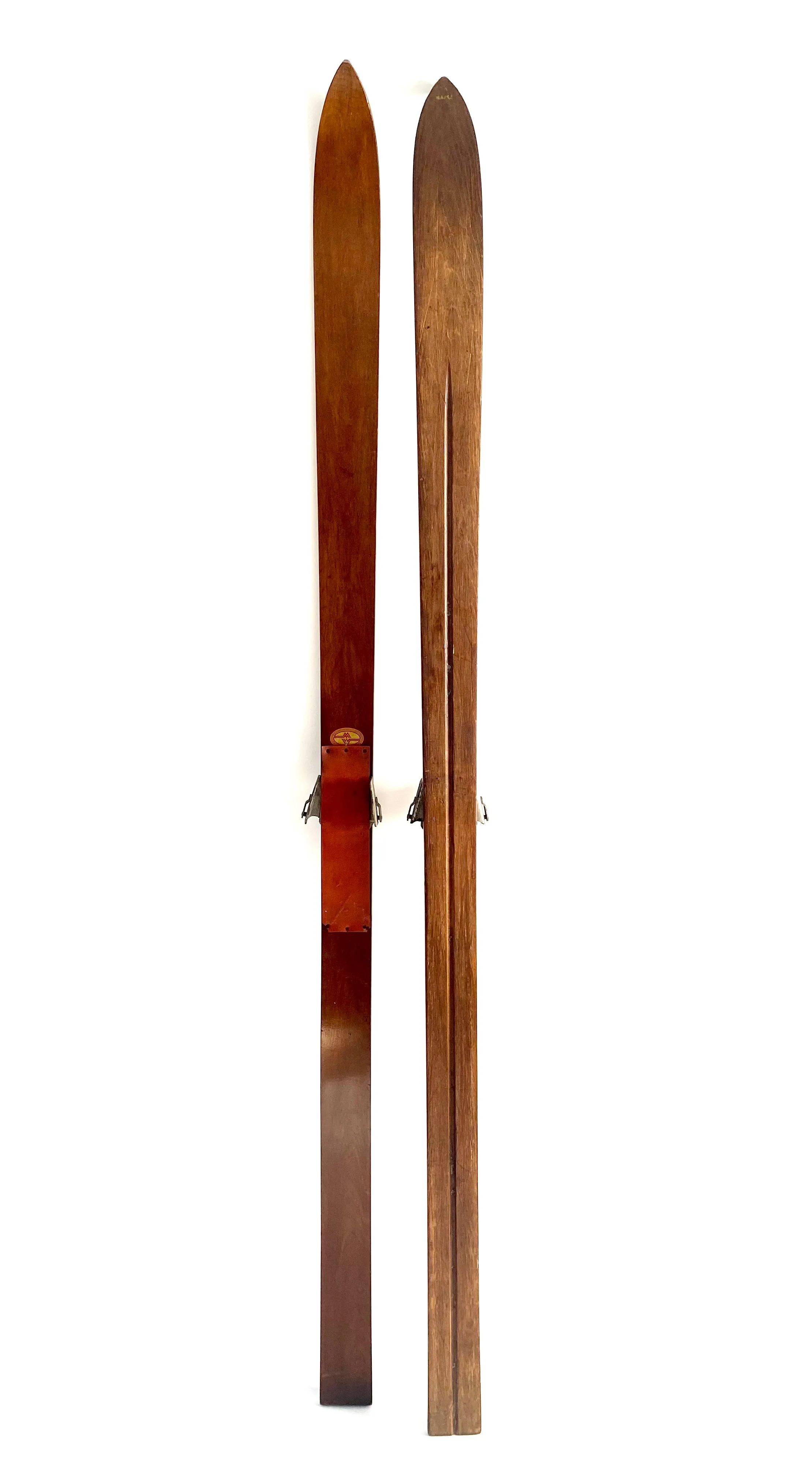 Wooden Montgomery Ward Skis