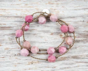 Wrap-0477-Pink Rhodonite Starcut Large